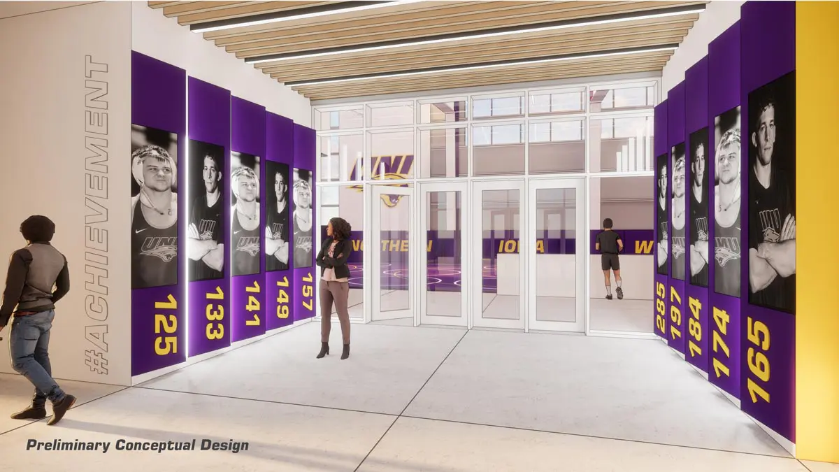 Wrestling Training Facility - Rendering 3