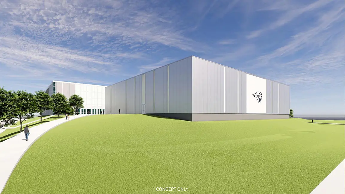 Court Sports Training Facility Rendering