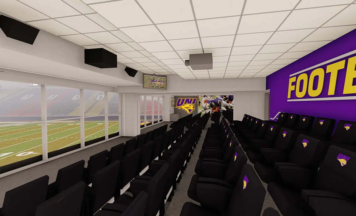Football Team Meeting Room - Rendering 2